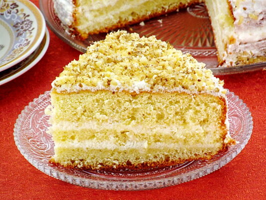 Бісквітний торт Нефертіті, рецепт з покроковими фото в домашніх умовах